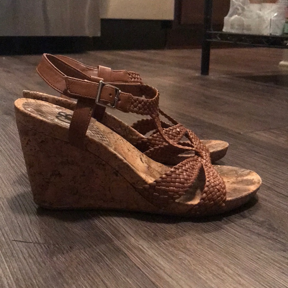 Gianni Bini Cork Wedges